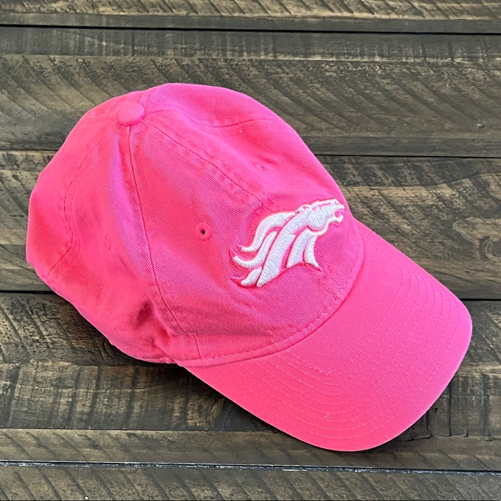 Pink Broncos Hat